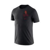 USC Trojans Men's Nike Black SC Interlock Dri-FIT Cotton Team T-Shirt